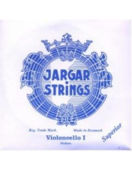 Violoncello String 4/4 1st (A) (A) Jargar Superior (Chrome) Medium