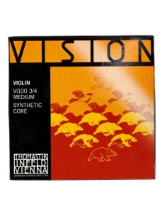 Thomastik Vision 1/2 Violin Strings (VI100) Medium (Complete Set) 2