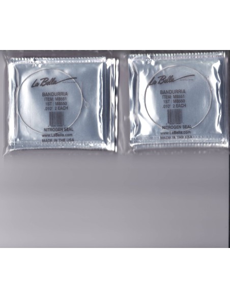 Bandurria 1st Flat Strings La Bella (MB/551) Pack 12 Units