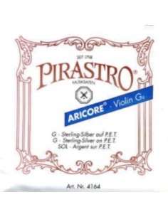 Violin String 4/4 4th (G) (G) Pyrete Aricore (416421) (Silver) Medium