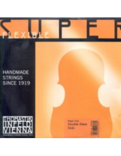 Double Bass String 4/4 2nd (E) (E) Thomastik Superflexible Solo Soloist (37S) (Aluminum Steel) Medium 2
