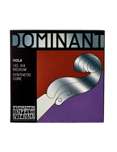 Thomastik Dominant 3/4 or 4/4 Viola Strings (141) Medium (Complete Set)