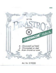 Violinsaite 1/2 oder 3/4 2. (A) (A) Pirastro Chromcor (319240) (Chrom) Medium