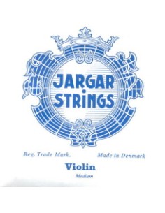4/4 Violin String 2nd (A) (A) Jargar (Blue) (Chrome) Medium