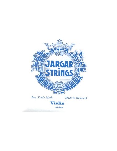 4/4 Violin String 2nd (A) (A) Jargar (Blue) (Chrome) Medium