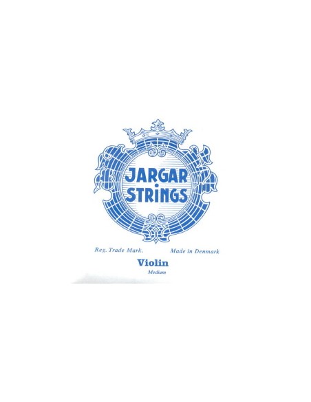 4/4 Violin String 2nd (A) (A) Jargar (Blue) (Chrome) Medium