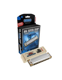 Hohner Blues Diatonische Mundharmonika (590/20D) Big River Harfe (Note D) (20 Stimmen) MS 2