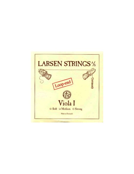 4/4 Viola String 1st (A) (A) Larsen (Steel) (Loop End) Soft