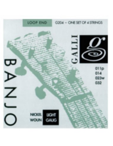 Galli G-204 Banjo Strings (Complete Set)