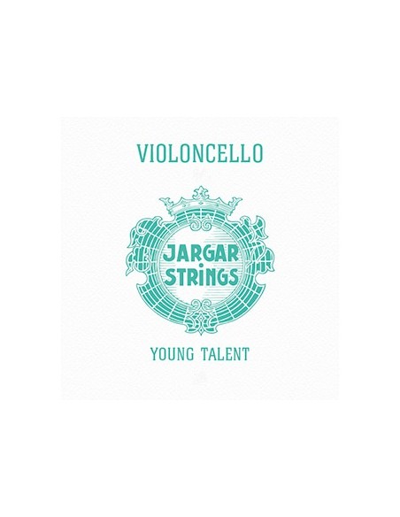 Strings Violoncello 3/4 3rd (G) (G) Jargar Young Talent (Chrome) Medium