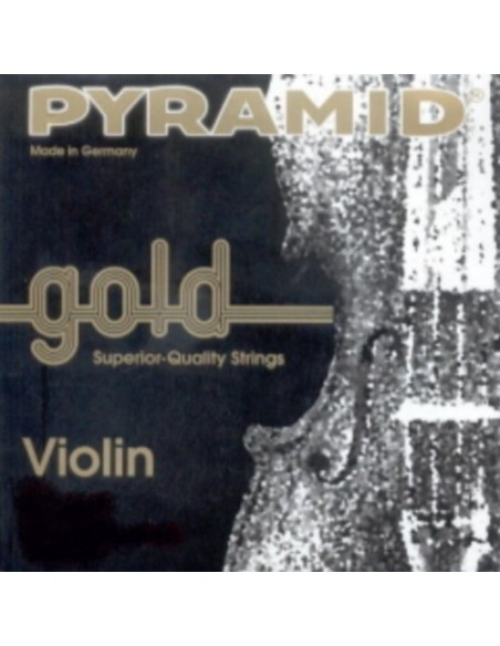 Violin Strings 1/2 Pyramid Gold (108100) Medium (Complete Set)