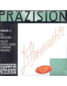 Violin String 4/4 3rd (D) (D) Thomastik Präzision 53) (Chrome) Medium 2