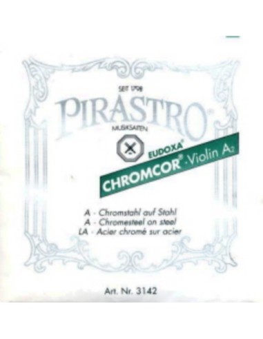 4/4 Violin String 2nd (A) (A) Pyrete Eudoxa Chromcor (314200) (Chrome) Medium