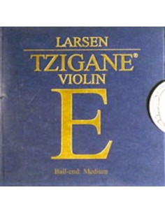 Corda per violino 4/4 1° (E) (E) Larsen Tzigane (acciaio) Sfera media