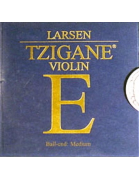Violin String 4/4 1st (E) (E) Larsen Tzigane (Steel) Ball Medium