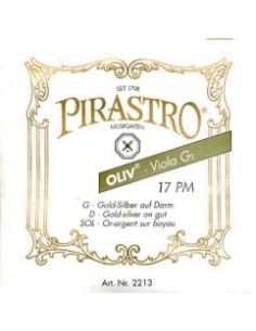Cuerda Viola 4/4 3ª (G) (Sol) Pirastro Oliv 221341) (17 PM) (Tripa Plata Oro) Medium