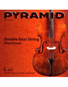 Strings Double Bass 4/4 4th (E) (E) Pyramid Aluminium (195104) Medium