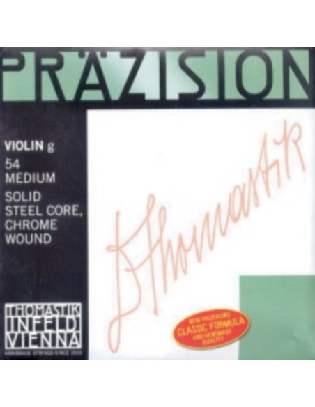 Violin String 4/4 4th (G) (G) Thomastik Präzision (54) (Chrome) Medium