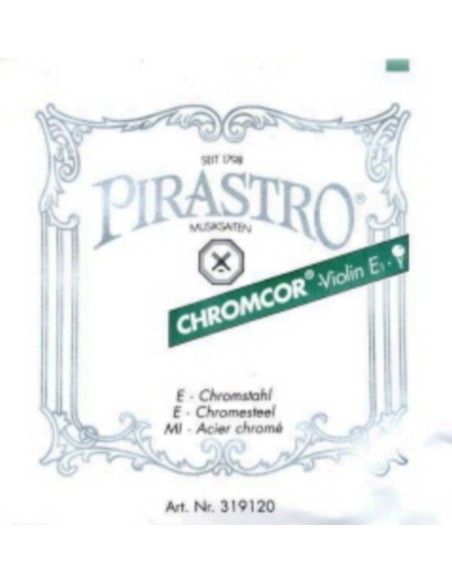 Violin String 1/2 or 3/4 1st (E) (E) Pyrete (Chromcor (319140) (Chrome) Ball Medium