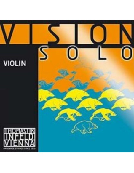 4/4 Violin String 1st (E) (E) Thomastik Vision (VIS01) (Multilayer Steel) Medium