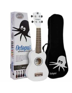 Soprano Octopus UK-205WH White Ukulele