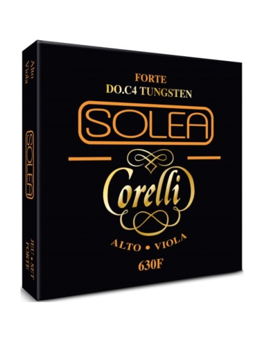 Corelli Solea 4/4 Viola Strings (630F) Tungsten Forte