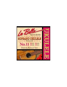 Strings Soprano Ukulele La Bella (11) (Complete Set)