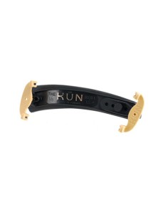 Kun (100) Original Violin Pad (1/4 oder 1/8) Mini Einstellbare schwarze Farbe