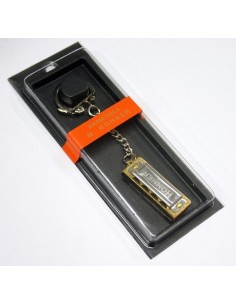 Hohner Harmonica Diatonique (109/8) Little Lady (note do) (8 voix) (chrome) (avec porte-clés)