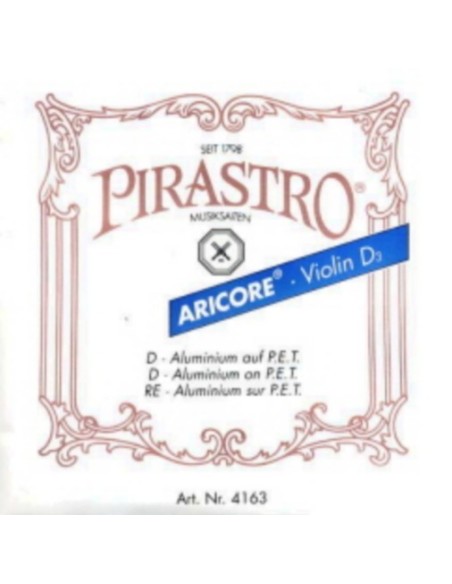 Violin String 4/4 3rd (D) (D) Pyrete Aricore (416321) (Aluminum) Medium