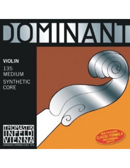 Thomastik Dominant (135) Medium 1/16 Violin Strings (Complete Set)
