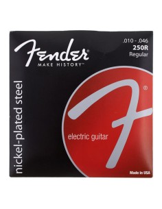 Fender 250-R 010-046 Electric Guitar Strings (Complete Set)