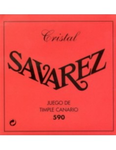 Canarian Timple Strings Savarez (590) Crystal (Complete Set)