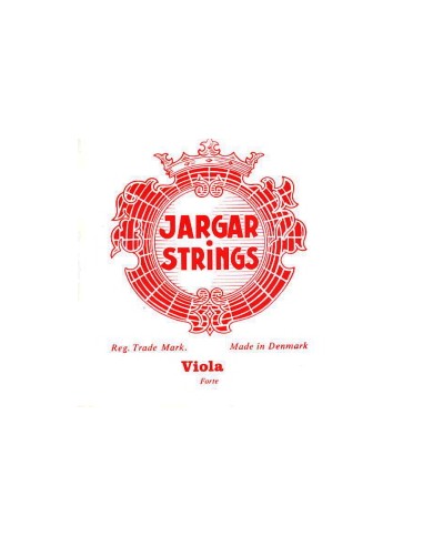 Viola Strings 4/4 2nd (D) (D) Jargar (Red) (Chrome) Forte