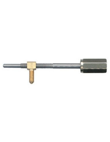 Viola 4/4 Dick Bow Tensioner (252402) (Button Socket 1 Piece) Silver