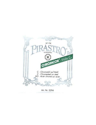 Viola String 4/4 4th (C) (C) Pirastro Chromcor (329420) (Chrome) Medium