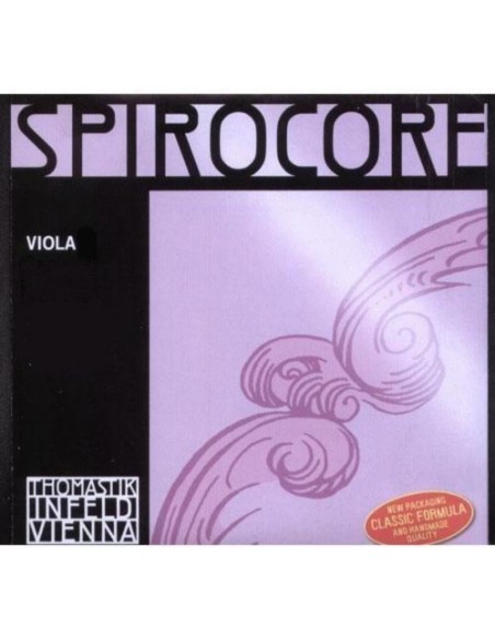 4/4 Viola String 2nd (D) (D) Thomastik Spirocore (S19A) (Aluminum) Medium