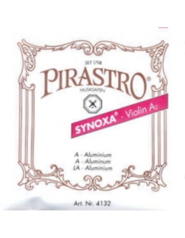 Violin String 4/4 2nd (A) (A) Pyraster Synoxa (413221) (Aluminum) Medium