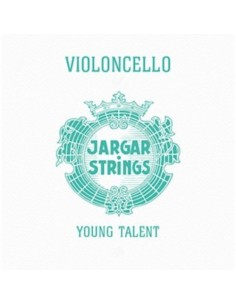 Strings Violoncello 3/4 4th (C) (C) Jargar Young Talent (Chrome) Medium