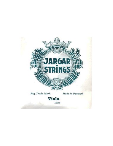 Viola Strings 4/4 2nd (D) (D) Jargar (Green) (Chrome) Dolce