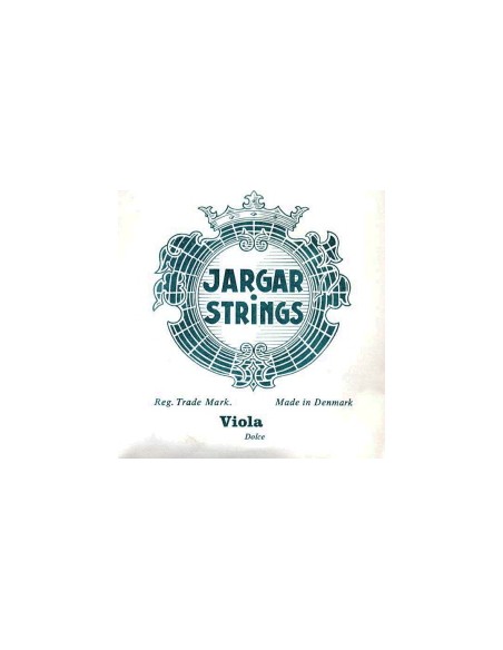 Viola Strings 4/4 2nd (D) (D) Jargar (Green) (Chrome) Dolce
