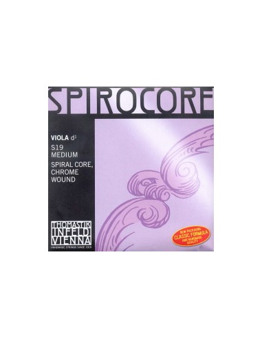 Viola String 4/4 2nd (D) (D) Thomastik Spirocore (S19) (Chrome) Medium