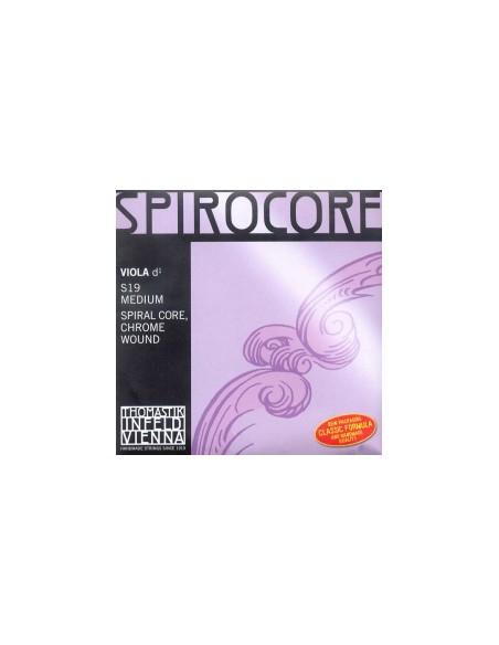 Viola String 4/4 2nd (D) (D) Thomastik Spirocore (S19) (Chrome) Medium