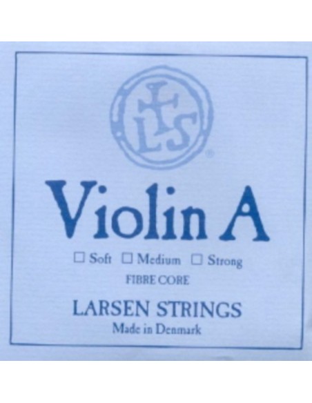 Violin String 4/4 2nd (A) (A) Larsen (Aluminum) Medium