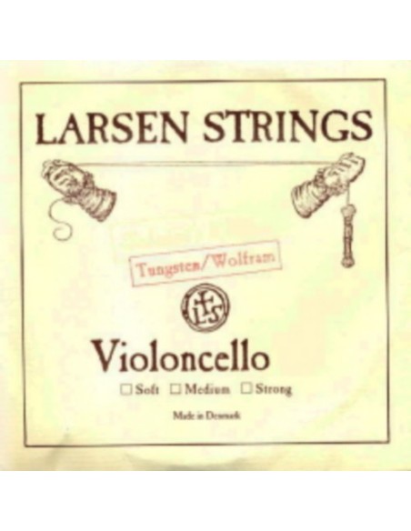 Strings Cello 4/4 4th (C) (C) Larsen (Tungsten) Medium