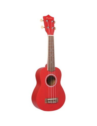 Ukulele Soprano in Bambù BE-RED Studio Red