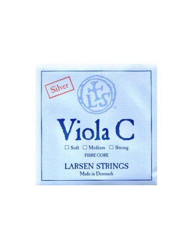 Viola Strings 4/4 4th (C) (C) Larsen (Synthetic Silver) Medium