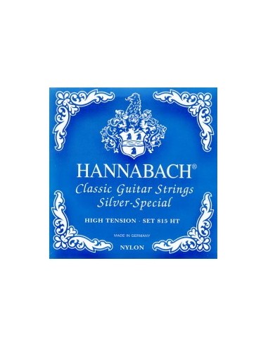 Hannabach 8-String Classical Guitar Strings Blue 81508-ZHT (Complete Set)