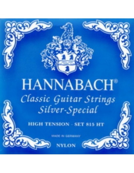 Hannabach Blue 10-String Classical Guitar Strings 81510-ZHT (Complete Set)