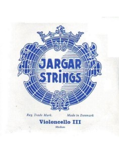 String Violoncello 4/4 3rd (G (G) Jargar Blue (Chrome) Medium